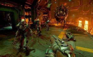 Así se veía para PC en el E3 2015 y pronto veremos la alfa de Doom en Xbox One.