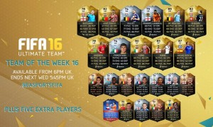 FIFA 16 Ultimate Team semana 16