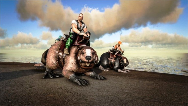 Los Castores Gigantes son la estrella de la nueva actualización de ARK: Survival Evolved