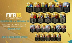 Ya puedes retar al FIFA 16 Ultimate Team Semana 24.