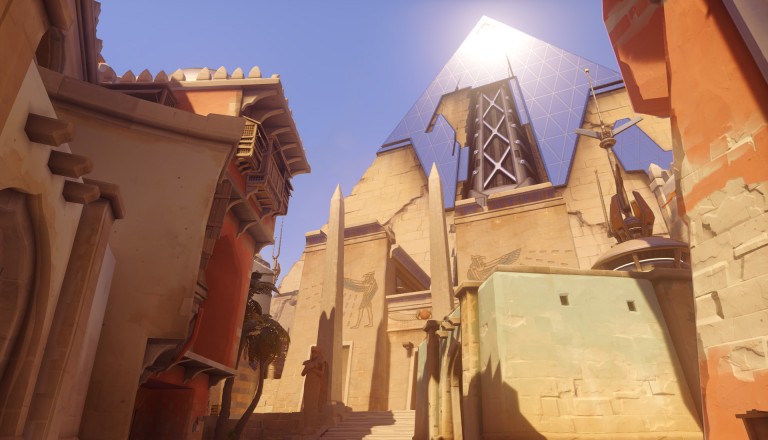 Templo de Anubis será un mapa donde los equipos se enfrentaran por controlar diferentes puntos de control.