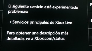 Problemas en Xbox Live 5 el de marzo de 2016
