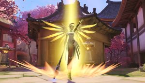 Mercy entró a formar parte de Overwatch gracias a su grandes habilidades en el campo de la nanotecnología aplicada a la medicina.