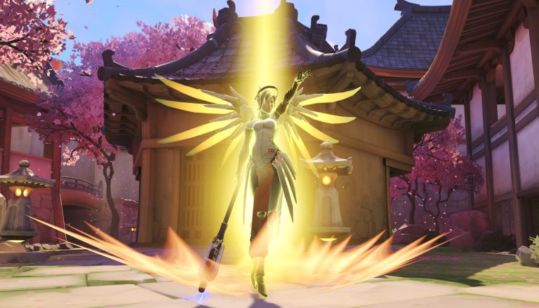 Mercy entró a formar parte de Overwatch gracias a su grandes habilidades en el campo de la nanotecnología aplicada a la medicina.