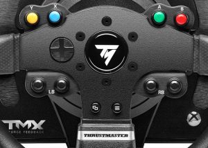 Detalle del nuevo volante Thrustmaster TMX en Xbox One.