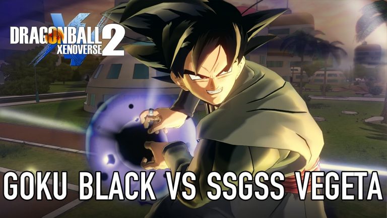 Black Goku en acción en Dragon Ball Xenoverse 2