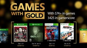 Ya están aquí los los Games with Gold de diciembre de 2016. ¿Cuál es tu preferido?