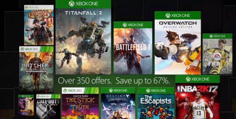 Overwatch, Battlefield 1, Destiny, The Escapists y muchos más: no te pierdas las rebajas de primavera para Xbox One y Xbox 360, disponibles a partir de mañana.