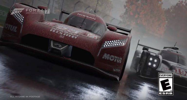 No te piedas el tráiler de lanzamiento de Forza Motorsport 7 con resolución 4K.