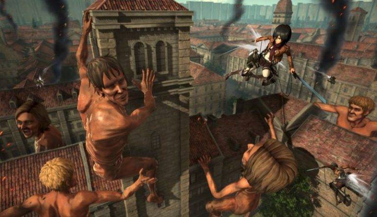 Nuevos detalles e imágenes sobre el modo multijugador en Attack on Titan 2.