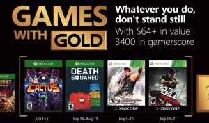 Microsoft nos descubre la colección de Games with Gold de julio 2018.