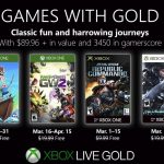 Microsoft nos descubre la colección de Games with Gold demarzo 2019.