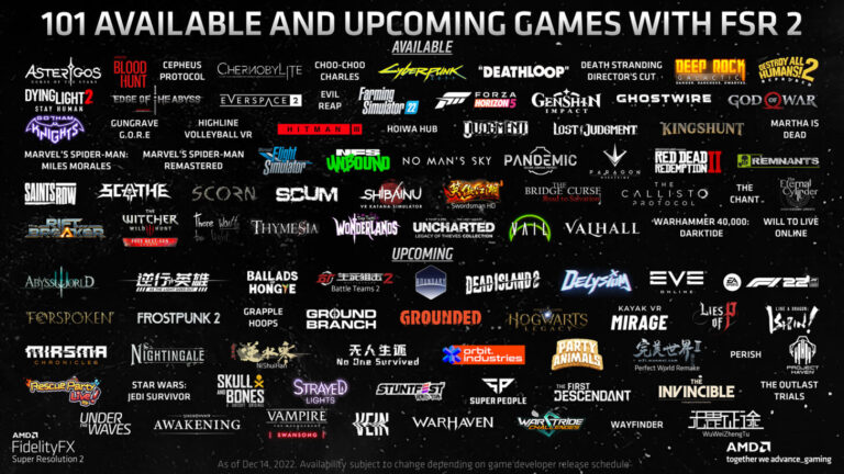 AMD FSR 3 promete un salto de calidad impresionante