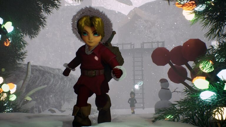 Ocarina Of Time en Unreal Engine 5.1 listo para Navidad