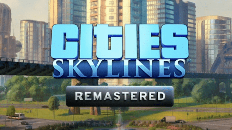Cities: Skylines Remastered disponible.