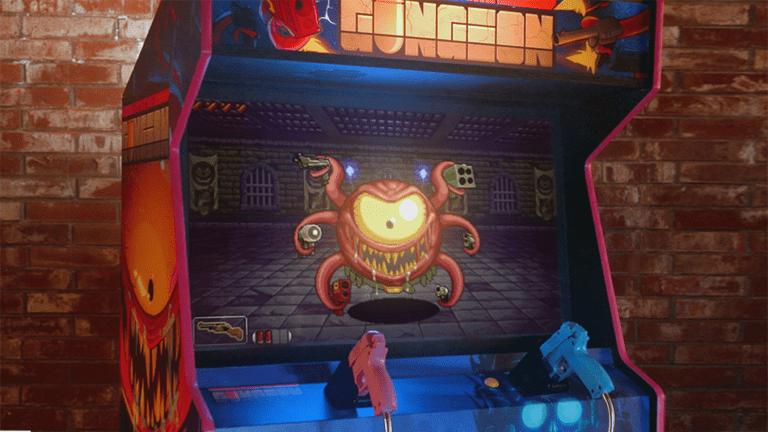 A Devolver Digital se les va la pinza y lanzan una nueva recreativa en 2023