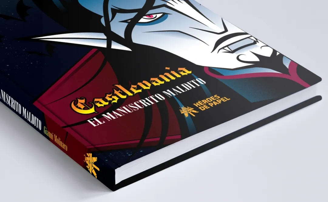 Nuevo Libro de Castlevania El manuscrito maldito 2026