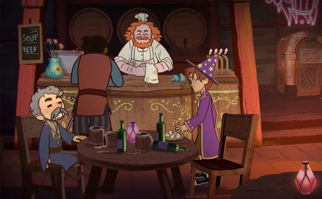 Avance de Simon the Sorcerer Origins.