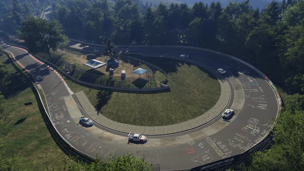 Project Motor Racing Nürburgring Nordschleife vista aérea circuito