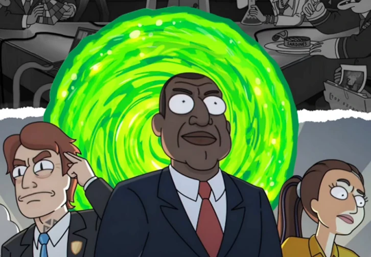 president curtis spin-off rick morty 2026 adult swin