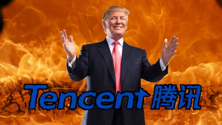 Donald Trump ha puesto su punto de mira en Tencent 1