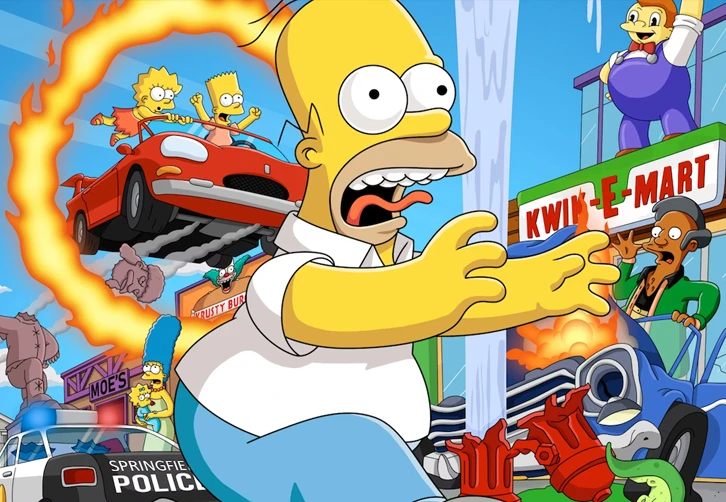 Los Simpson abren la puerta a una secuela de Hit & Run