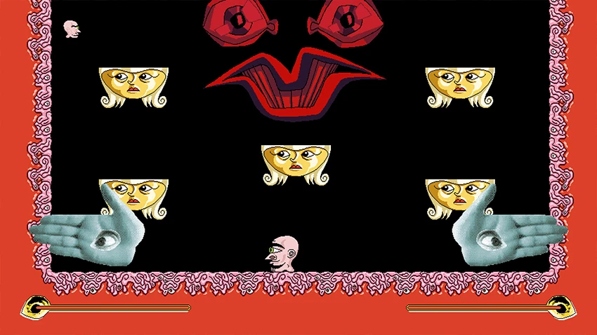 Screaming Head arte salvaje y acción directa en un plataformas único