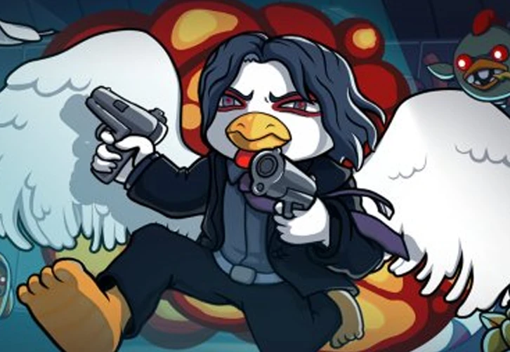 chickenauts analisis indie roguelite roguelike shooter twin stick acción