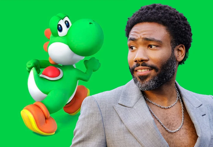 donald glover yoshi super mario galaxy