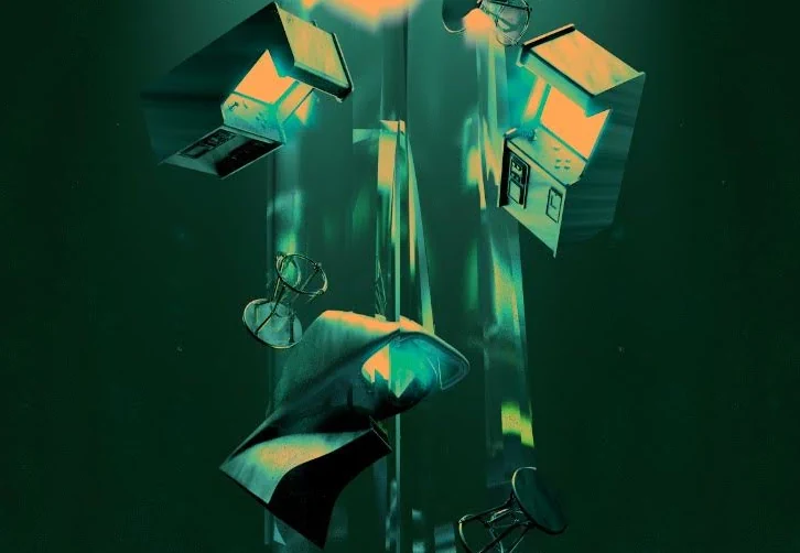 Cartel Nueva exposición Arcade Origins en OXO Museo Madrid