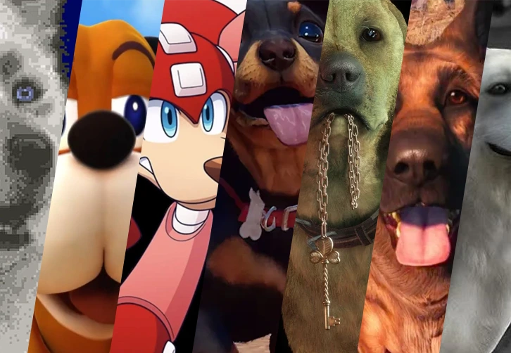Perros que te acompañan en videojuegos: Lealtad pixelada