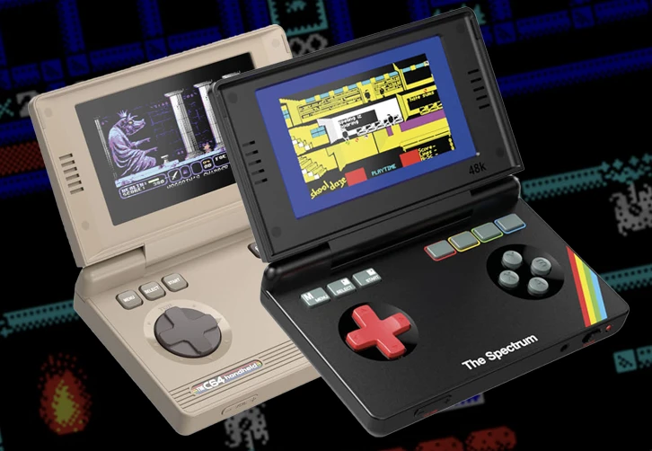 Portátiles retro C64 y Spectrum