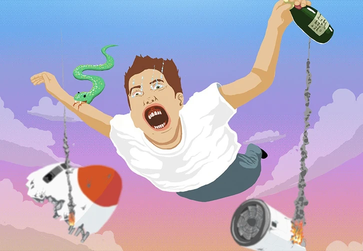 Freefall' 95, Tony Hawks en caída libre