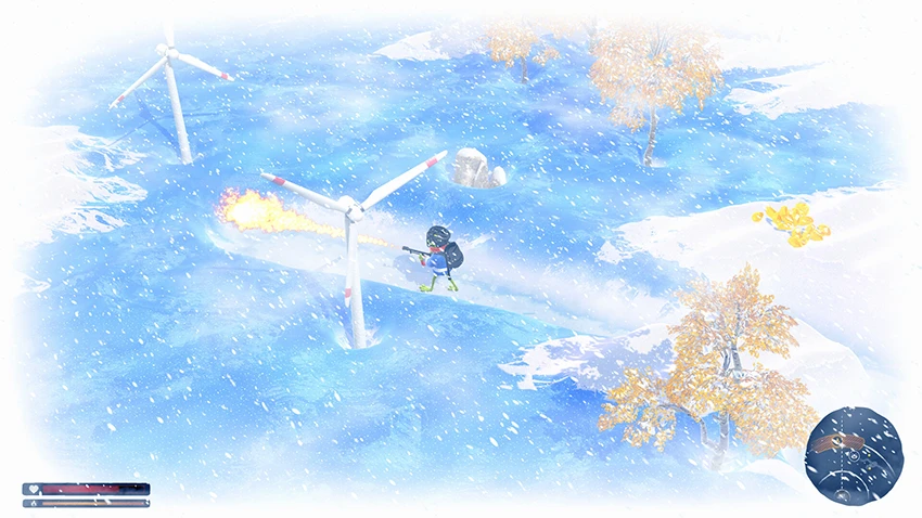 Froggy Hates Snow, excavar para no morir 2