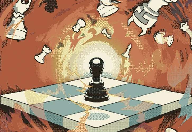 Gambonanza, ajedrez con vuelta de tuerca
