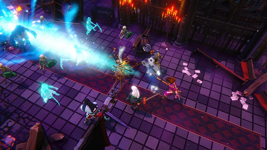 Valor of Man, roguelite con espíritu de juego de mesa