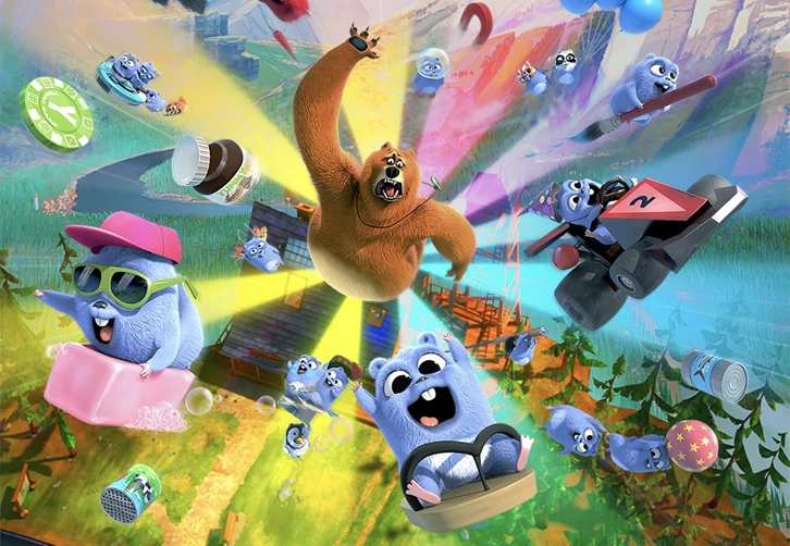 Grizzy & The Lemmings, el clon de Mario Party