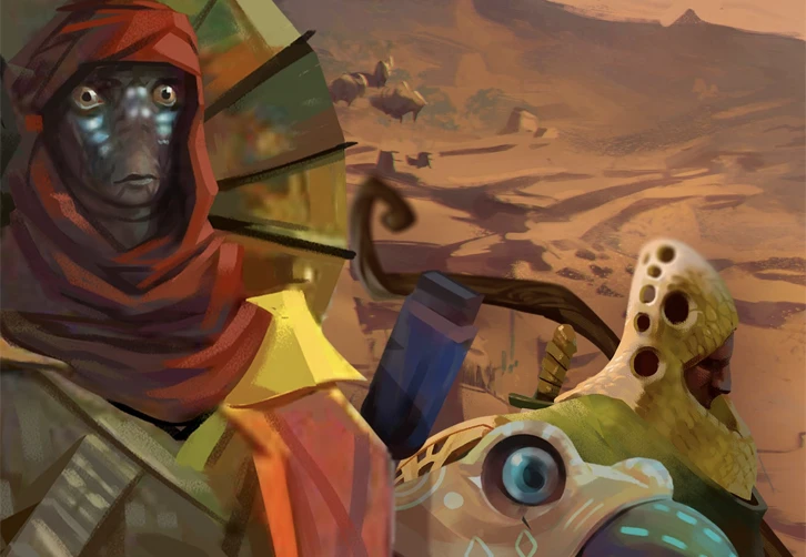 Análisis de Sandwalkers: caravanas, supervivencia roguelite y un desierto implacable en el mundo de Uwando