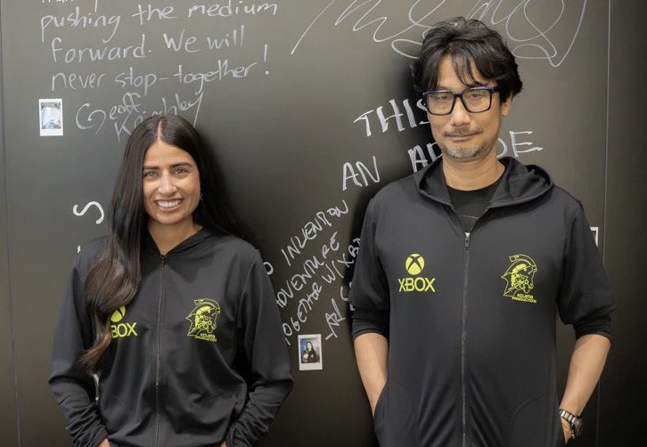 Asha Sharma visita Kojima Productions
