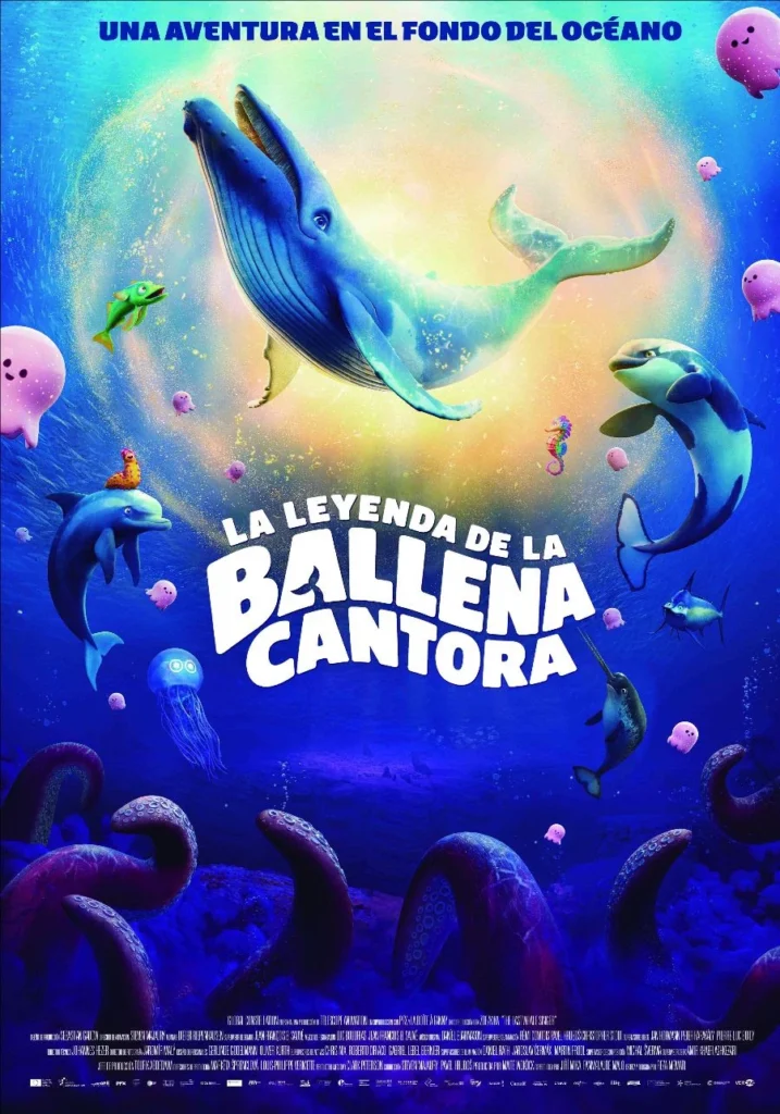 Cartel de La leyenda de la Ballena Cantora estreno
