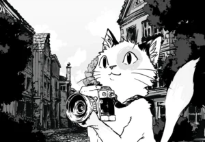 Cat Me If You Can, fotografiando gafetes