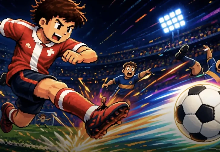 KICKSLAUGHT, un roguelite futbolero