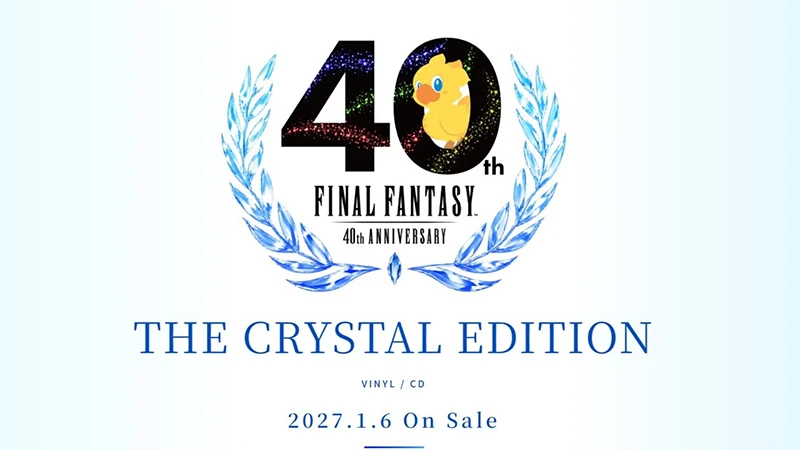 Todos los detalles del álbum conmemorativo por los 40 años de Final Fantasy: 16 temas míticos en CD y vinilo, precios oficiales y fecha de salida.
